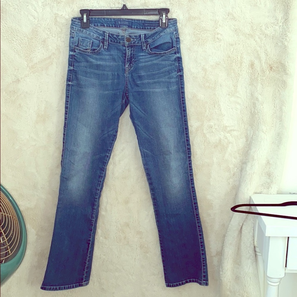 Blue guess jeans